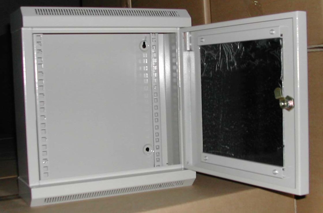 10インチのガラス ドアYH2007が付いている小さい壁台紙のネットワーク サーバのキャビネット