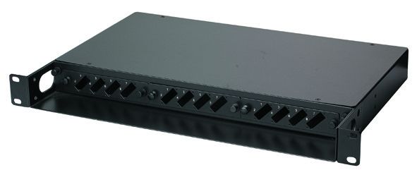 高級ファイバーパッチパネル 24ポート,LC / デュプレックスSC ファイバーオプティック終了ボックス YH1005