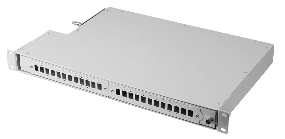 柔軟なサイズ ファイバーオプティックパッチパネル マルチモード/シングルモード 無料サンプル YH1004