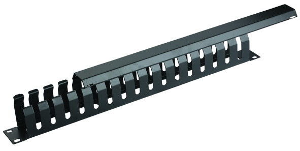 高性能 1U ラックマウントケーブル管理 カバー YH4040 とアンプケーブル管理