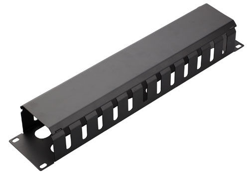 高性能 1U ラックマウントケーブル管理 カバー YH4040 とアンプケーブル管理
