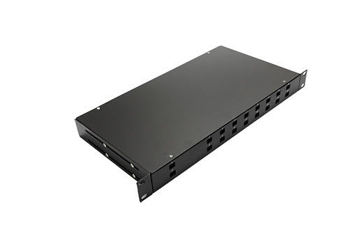 監視センターネットワークパッチパネル / シールドパッチパネル 耐久性合金材料 YH4019
